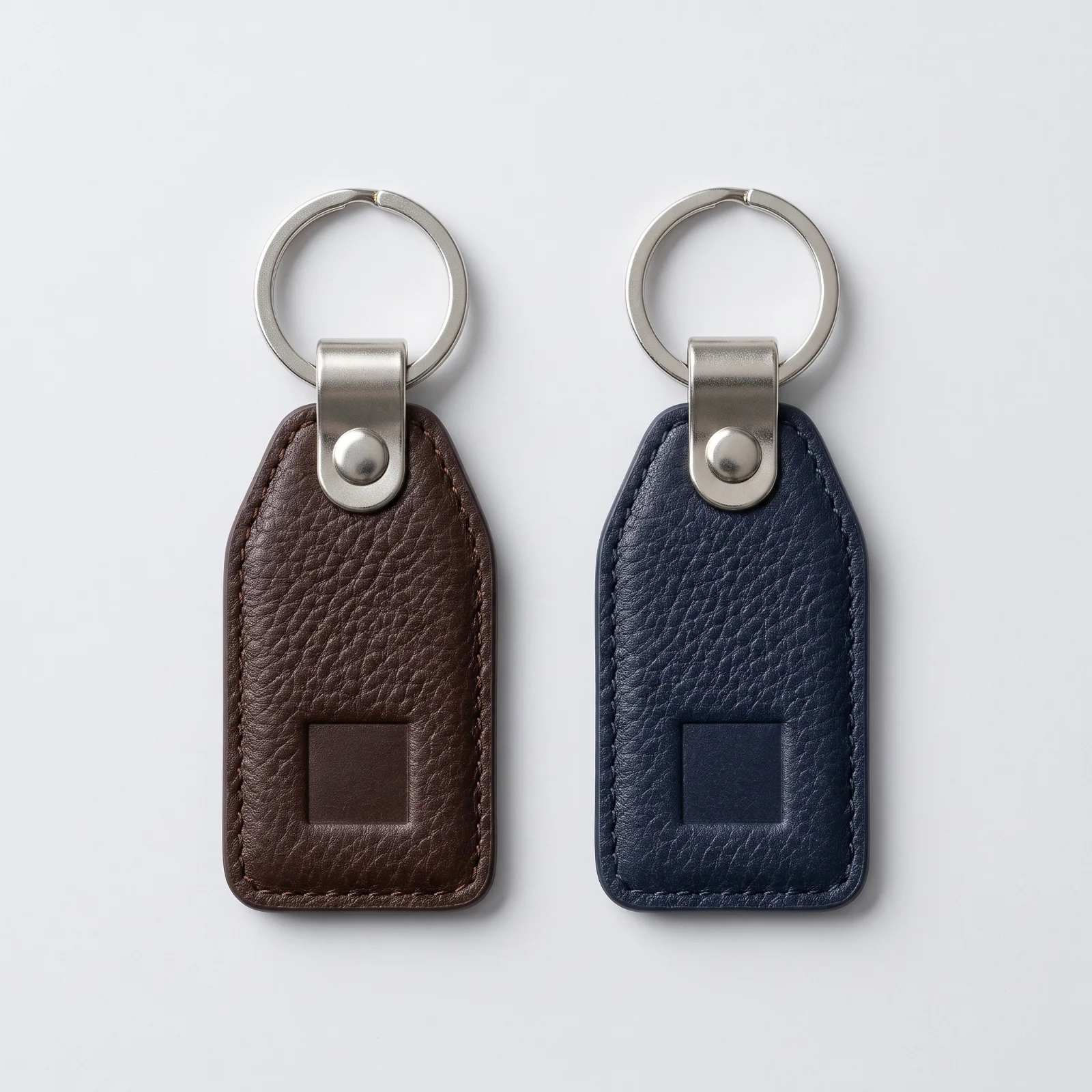 Leather keyring